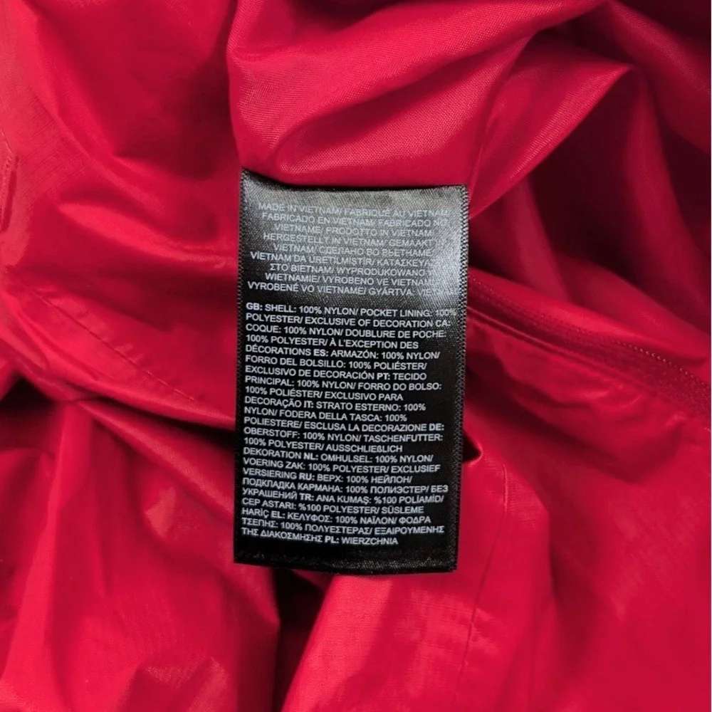 The North Face DryVent‎ Rain Jacket Mens Large Red CocaCola Coke Love WorldPride